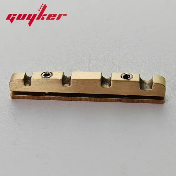 Brass Guitar Nut 38MM for 4 String Bass - Image 2