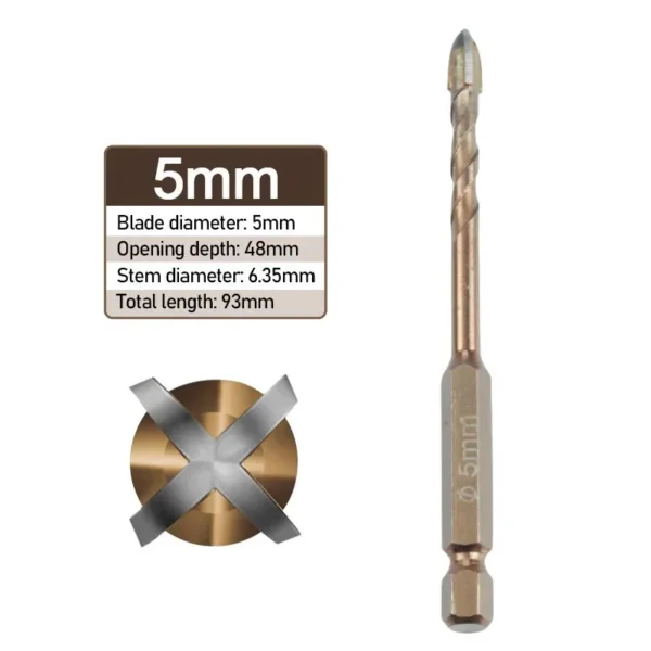 Carbide Tile Drill Bit Set 3-12mm - Image 12