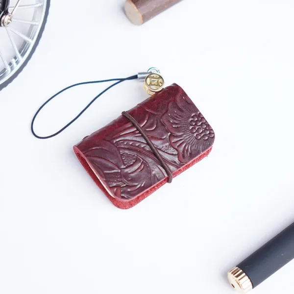 Mini Leather Pocket Diary with 64 Pages - Image 25