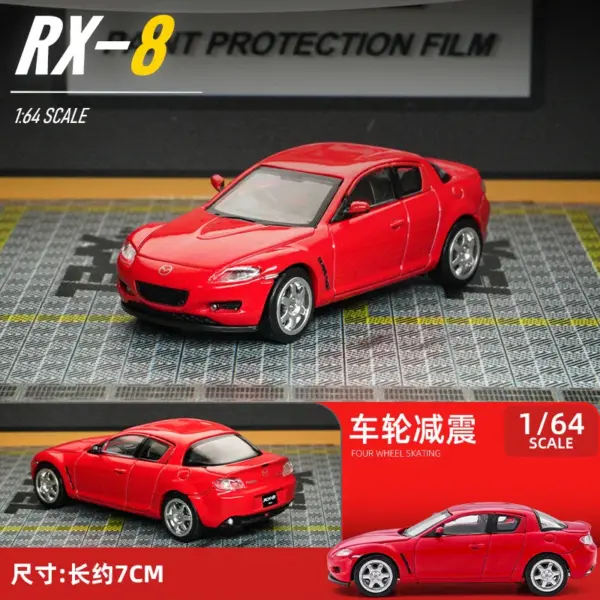 1/64 Scale Mazda RX-8 Diecast Model Car - Image 9