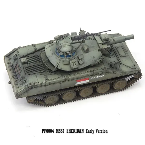 1/72 Scale M551 Sheridan Model Tank Collectible - Image 4