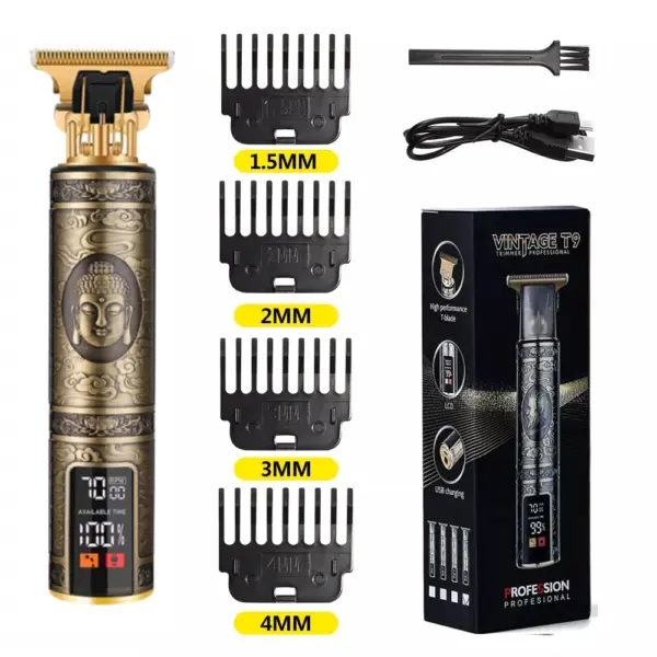 T9 LCD Electric Hair Trimmer for Men - Image 11