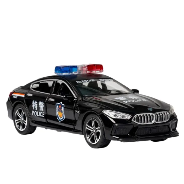 1/32 M8 Police Car Model Diecast Toy - Image 8