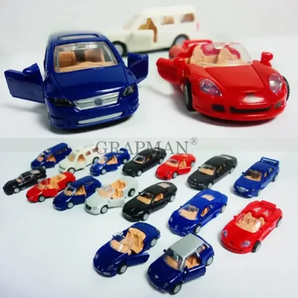 4D Plastic Mini Car Puzzle 1:87 Scale Toy - Image 5