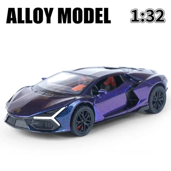 1:32 Scale Lamborghini Revuelto Alloy Model Car - Image 2