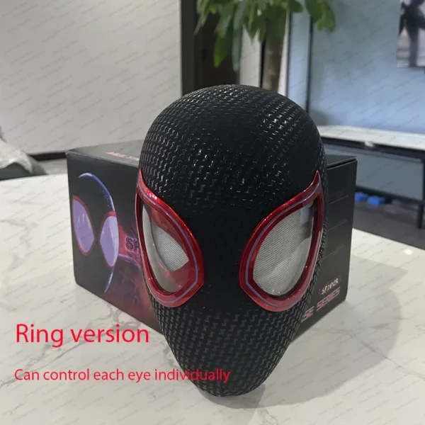 Spiderman Moving Eyes Electronic Mask Cosplay - Image 9