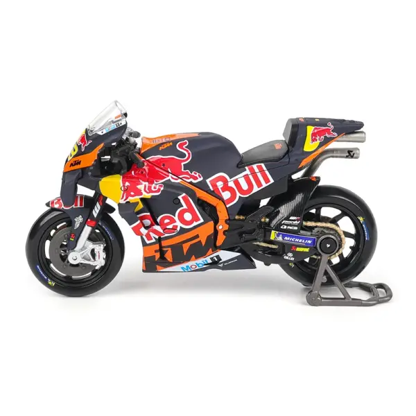 Maisto 1:18 Red Bull KTM Motorcycle Model - Image 3