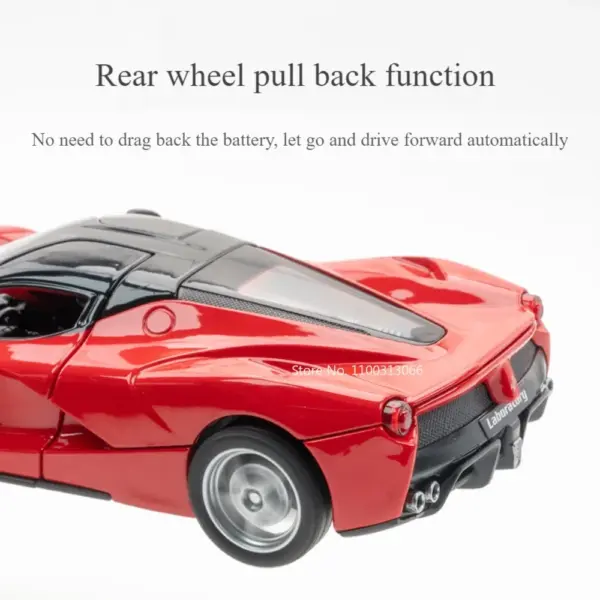 1:32 Alloy Diecast Sports Car Toy Model - Image 5