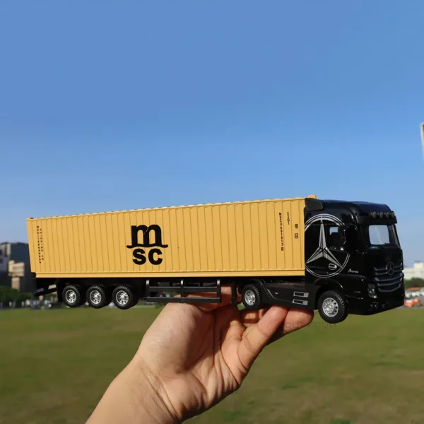 1/50 Diecast Alloy Transport Truck Toy Model