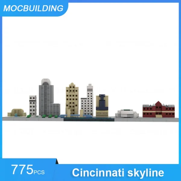 Philadelphia Skyline MOC Building Blocks Set - Image 3