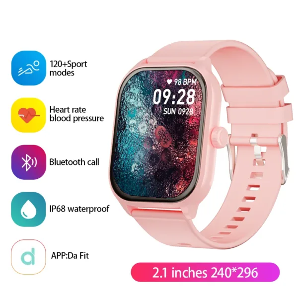 SKMEI 2.1 Inch Voice Calling Smart Watch - Image 7