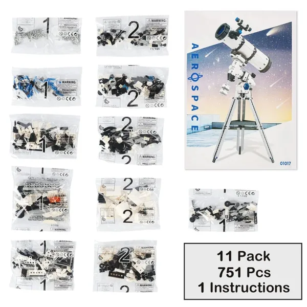 751PCS Astronomical Telescope Building Blocks - Image 4