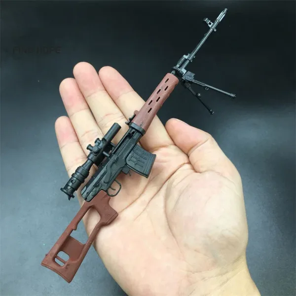 1/6 Scale Sniper Rifle Toy Gun Model Set - Image 5