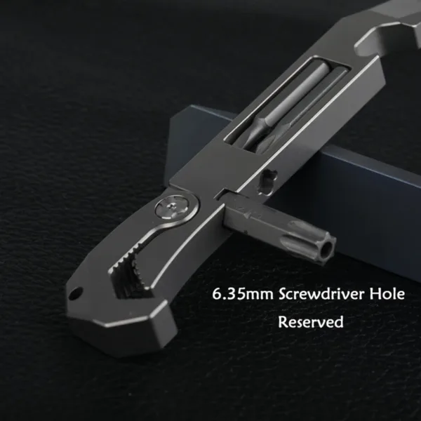 Titanium Alloy TC4 EDC Crowbar Screwdriver Tool - Image 2