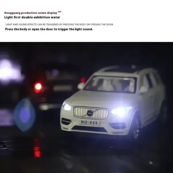 Diecast Metal Volvo XC90 SUV Model with Sound - Image 6