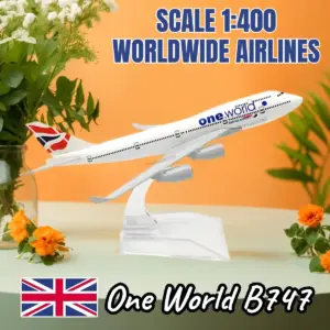 1:400 Diecast Concorde Aircraft Model Toy 80 Saaca52074aa84db38be06ce9ba5b6bb8R