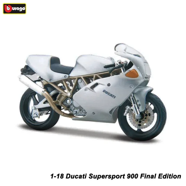 Bburago 1:18 Ducati X Diavel S Motorcycle Model - Image 17