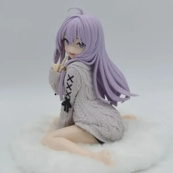 Elaina Anime Figure Cozy Sweater Doll 13cm - Image 4