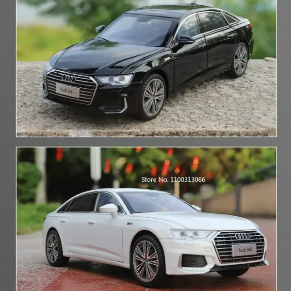 1:18 A6L Alloy Model Car with Sound and Light - Image 6