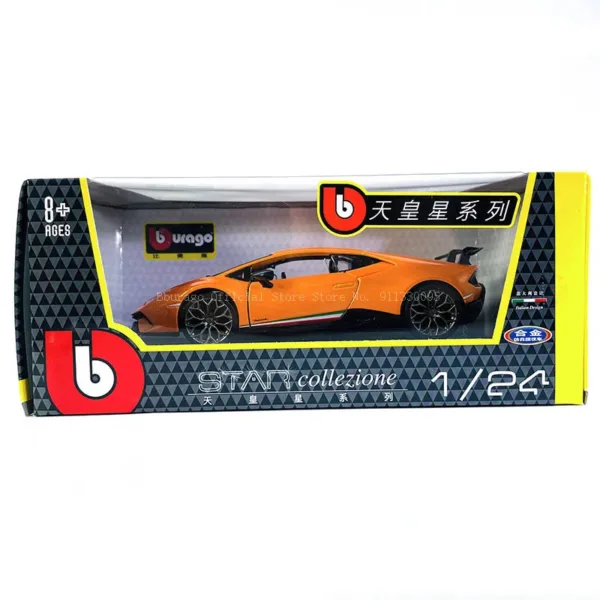 1:24 Scale Lamborghini Huracan Diecast Model - Image 6