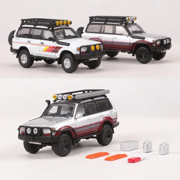 1:64 Toyota Land Cruiser LC80 Diecast Model Car