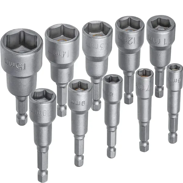 8-Piece Magnetic Nut Driver Socket Set