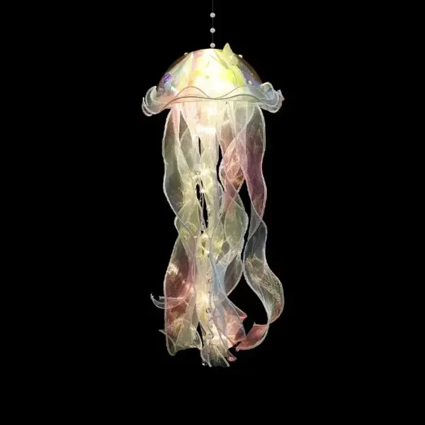 Gradient Jellyfish LED Night Light Decoration - Image 8