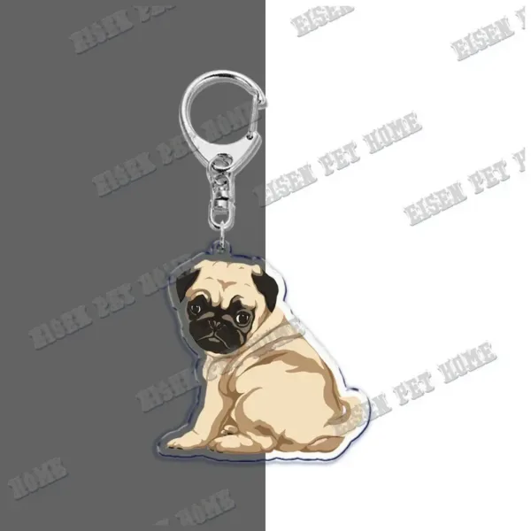 Cute PUG Keychain Pendant for All Occasions - Image 14