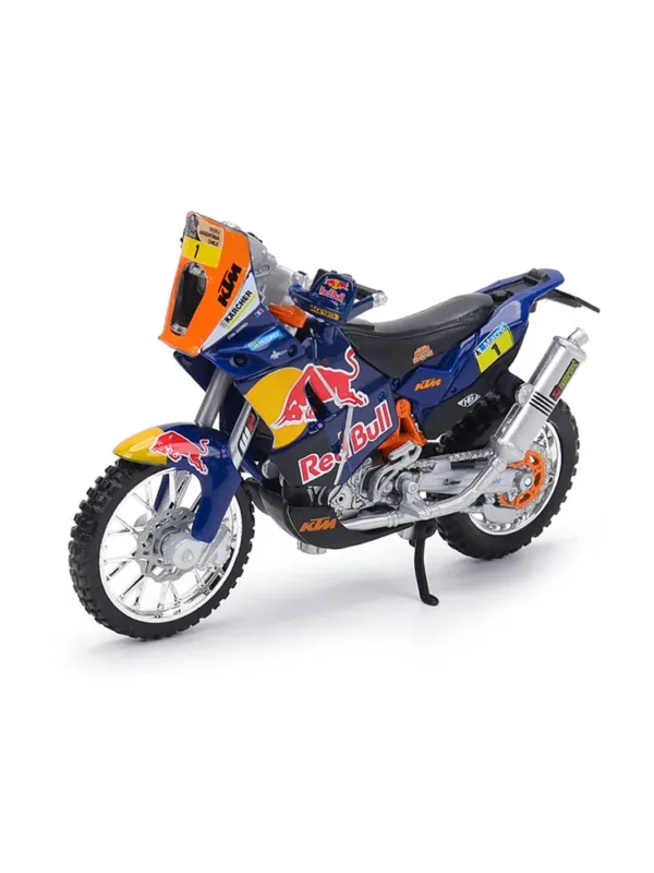 Bburago 1:18 Red Bull KTM Motorcycle Model - Image 20