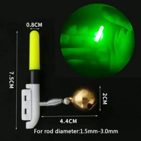 LED Fishing Light Stick with Fish Bite Alarm - Image 2