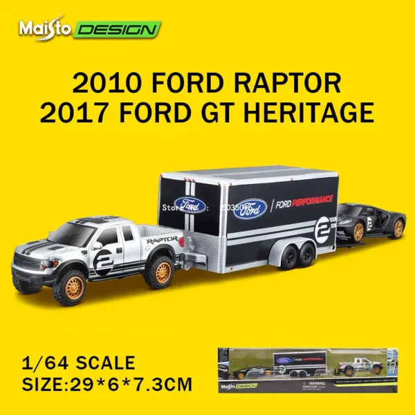 Maisto 1:64 Design Team Haulers Die-Cast Set - Image 10