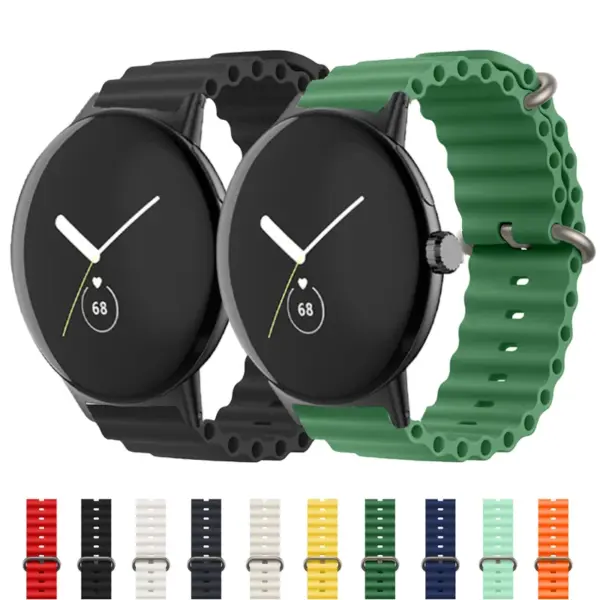 Ocean Silicone Band for Google Pixel Watch