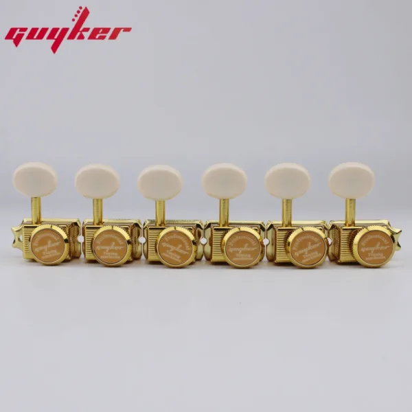 Vintage Nickel Gold Electric Guitar Tuners - Image 2