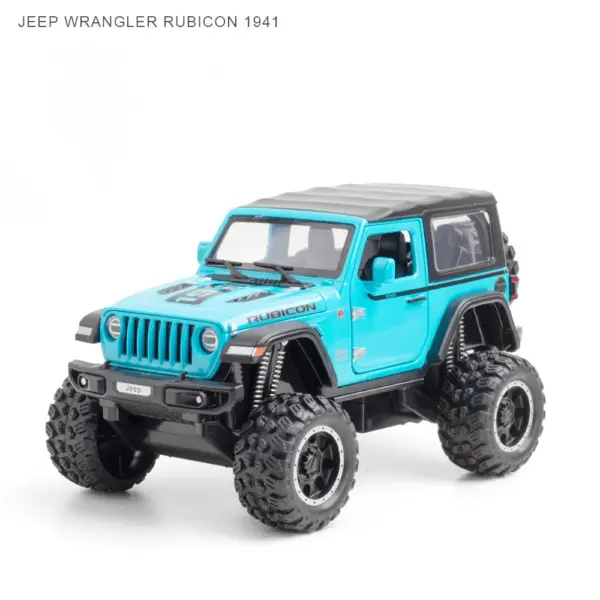 1:32 Scale Alloy Jeep Wrangler Rubicon Toy - Image 8