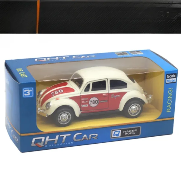 1:32 Alloy Volkswagen Beetle Diecast Model Car - Image 9