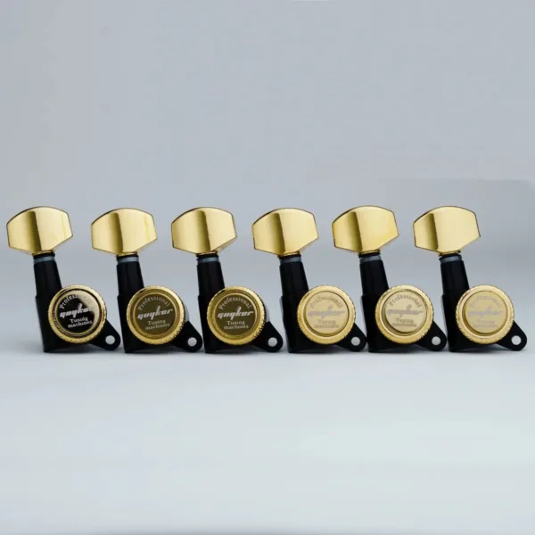 GuyKer Black Gold Guitar Lock Tuners 1:18