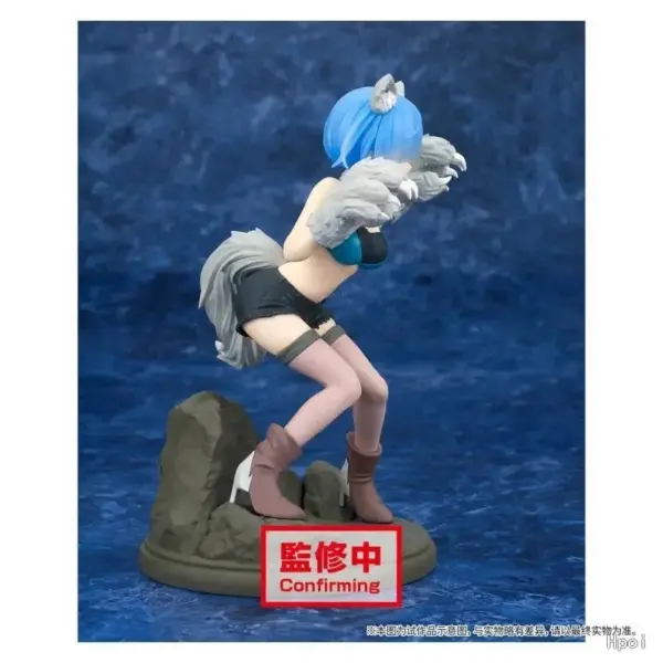 Rem Gray Wolf PVC Figure 19CM Collectible - Image 5