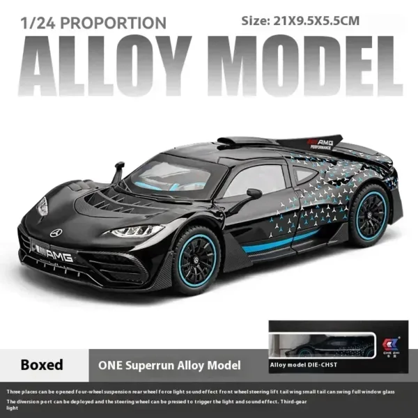 1:24 Mercedes-Benz AMG ONE Diecast Car Model - Image 14