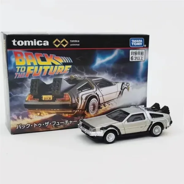 Diecast Metal DeLorean DMC-12 Model Car - Image 6