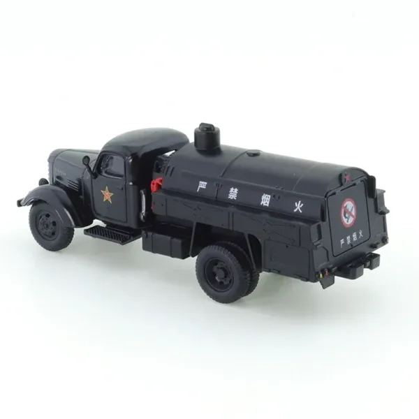 1/64 Scale Black Fuel Transport Truck Model - Image 5