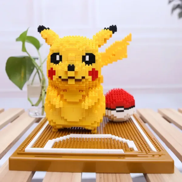 1260pcs Pokémon Micro Building Blocks Set