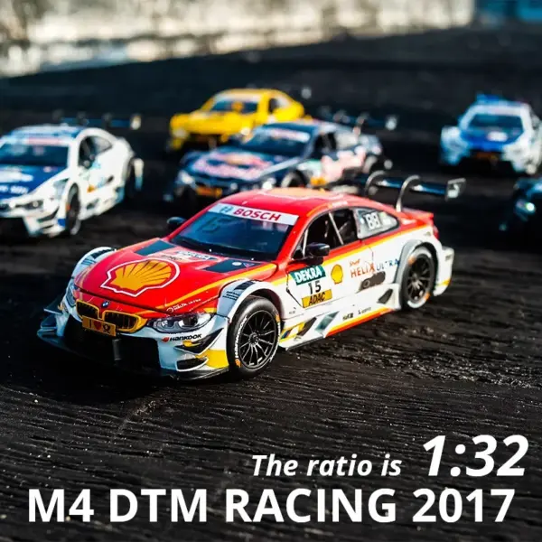 1:32 BMW M8 M4 GTE Diecast Racing Car Model