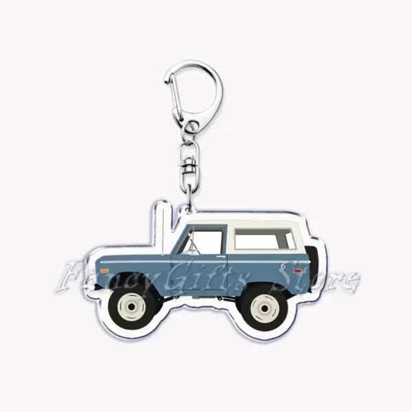 Classic Japanese Racing Cars Keychain Pendant - Image 15