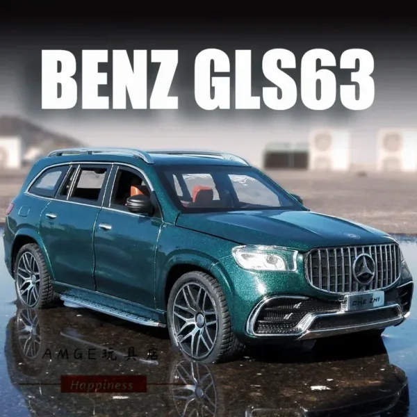 1:24 Mercedes Benz GLS63 AMG Diecast Model - Image 3