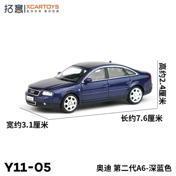 1/64 Scale Audi A6 RS6 Diecast Metal Model - Image 9