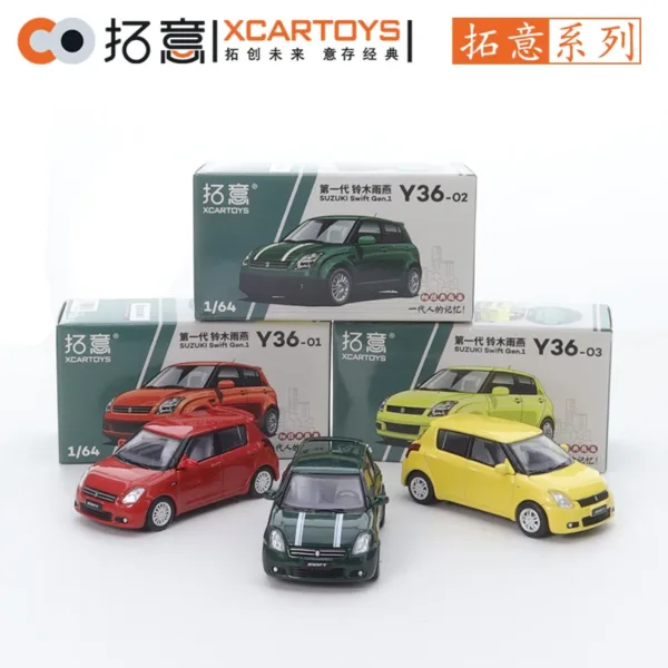 1/64 Metal Suzuki Swallow Diecast Car Model