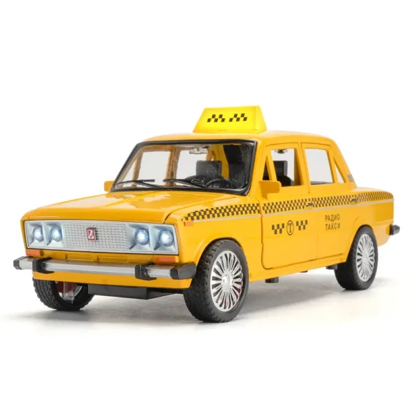 1:18 Alloy Russian LADA TAXI Model Car - Image 5