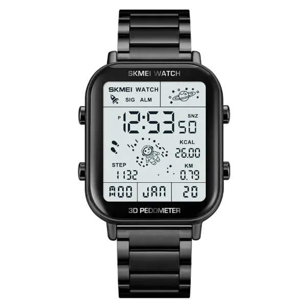 Men's Digital Sports Watch with Stopwatch Functions - Image 10