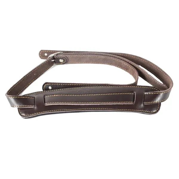 Leather Padded Guitar Strap Adjustable 130-152cm - Image 3