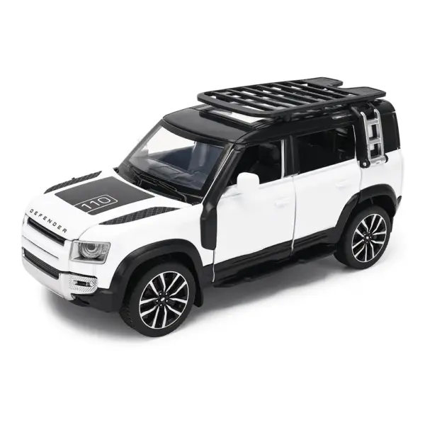 1:32 Scale Land Rover Defender 110 Model Car - Image 7